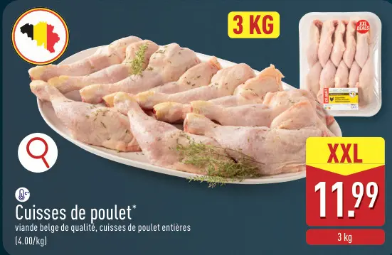 Offre: Cuisses de poulet