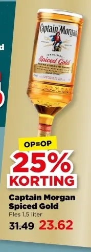 Aanbieding: Captain Morgan Spiced Gold