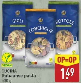 Aanbieding: Cucina Italiaanse pasta