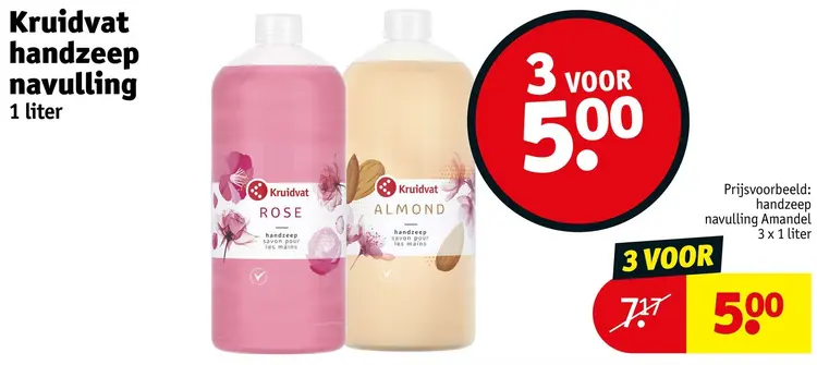 Aanbieding: Handzeep navulling