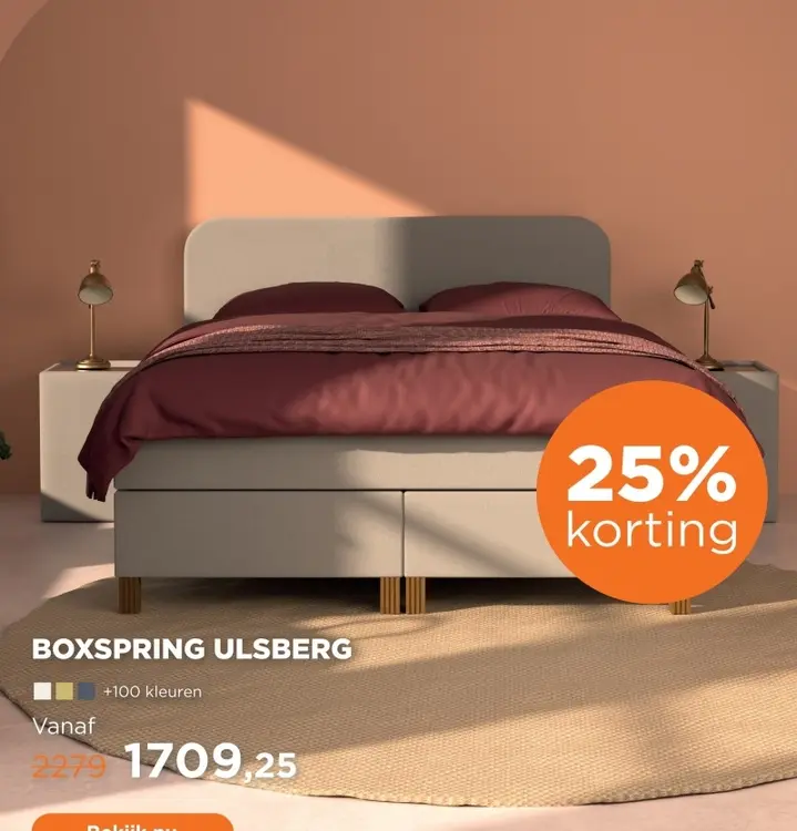 Aanbieding: Boxspring ulsberg