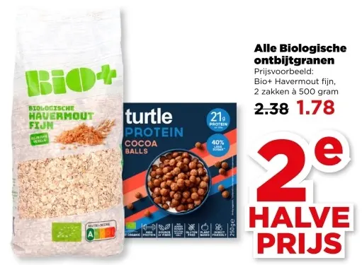 Aanbieding: Biologische ontbijtgranen