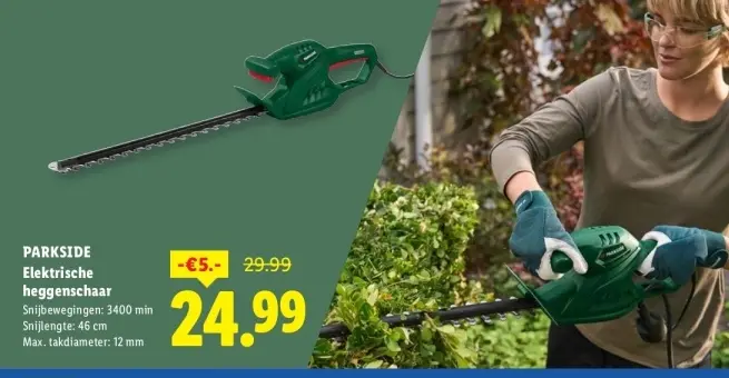 Aanbieding: Elektrische heggenschaar