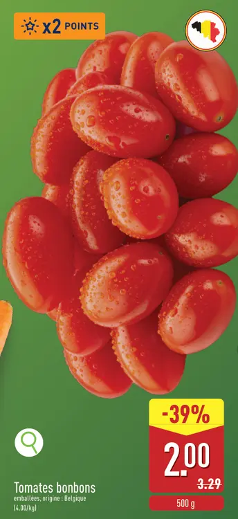 Offre: Tomates bonbons