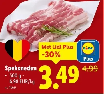 Promotie: Speksneden