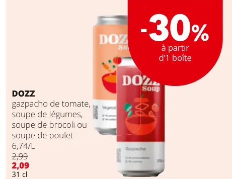 Offre: Dozz
