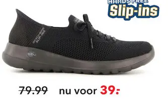 Aanbieding: Skechers Slip-ins Go Walk Joy dames sneakers zwart