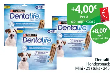Promotie: Dentalife hondensnacks