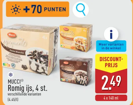 Promotie: Romig ijs