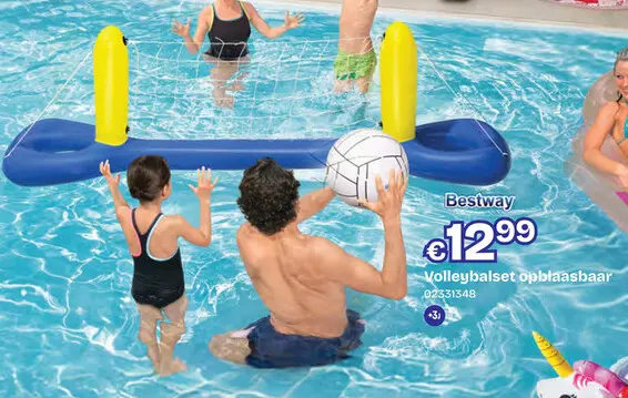 Promotie: Opblaasbaar volleybalnet
