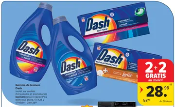 Offre: Gamme de lessives