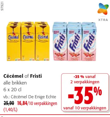 Promotie: Cécémel of Fristi