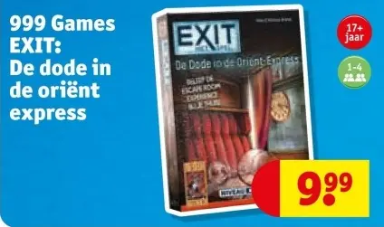 Aanbieding: EXIT: De dode in de oriënt express