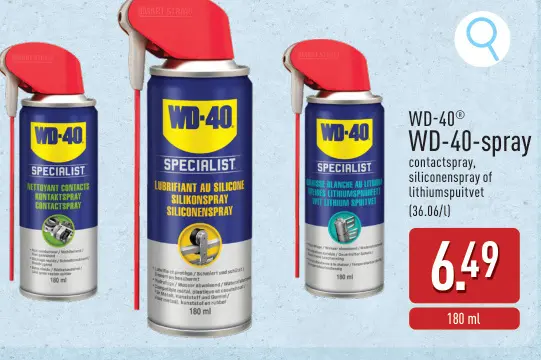 Promotie: WD-40-spray