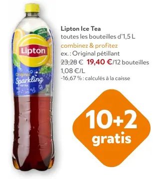 Offre: Lipton Ice Tea