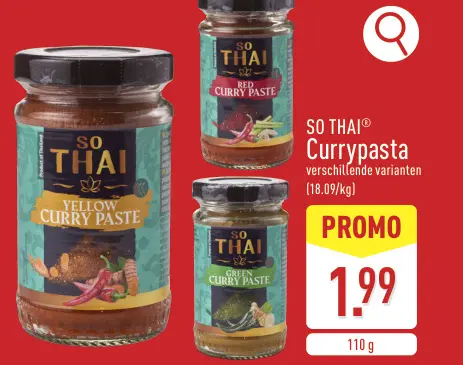 Promotie: Currypasta