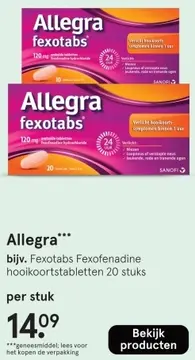 Aanbieding: Allegra
