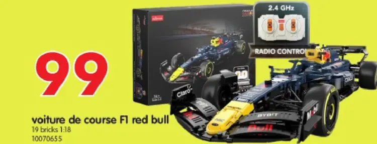 Offre: voiture de course F1 red bull