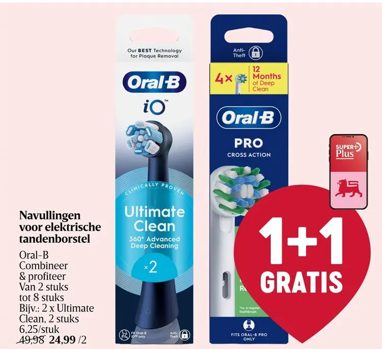 Promotie: Navullingen voor elektrische tandenborstel