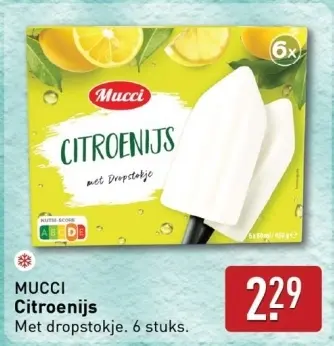 Aanbieding: MUCCI Citroenijs