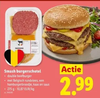 Promotie: Smash burgerschotel