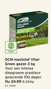 Aanbieding: DCM meststof Vital-Green gazon