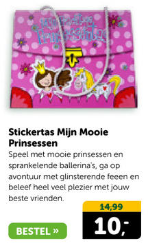 Aanbieding: Stickertas Mijn Mooie Prinsessen