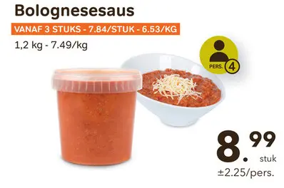 Promotie: Bolognesesaus