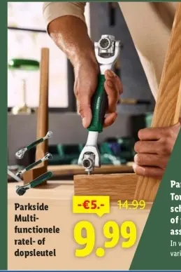 Aanbieding: Ratel- of dopsleutel