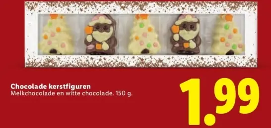 Aanbieding: Chocolade kerstfiguren