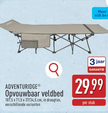 Aanbieding: Opvouwbaar veldbed