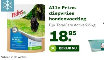 Aanbieding: Alle Prins diepvries hondenvoeding