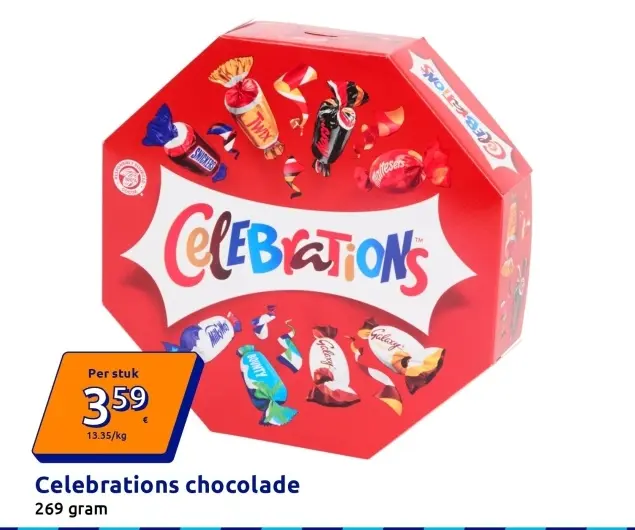 Aanbieding: Celebrations chocolade