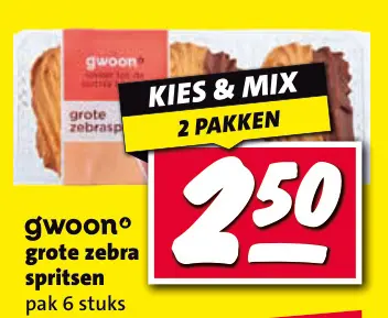 Aanbieding: Grote zebra spritsen