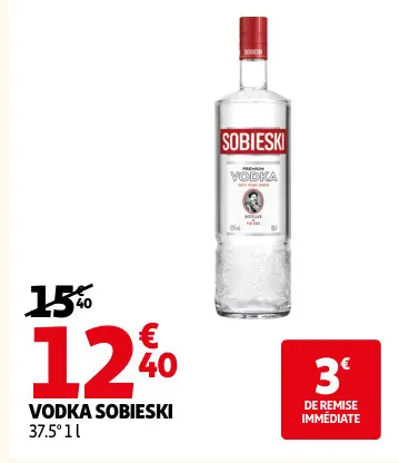 Offre: Vodka Sobieski