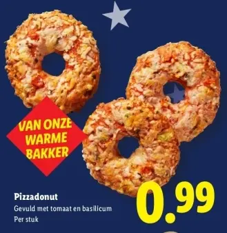 Aanbieding: Pizzadonut
