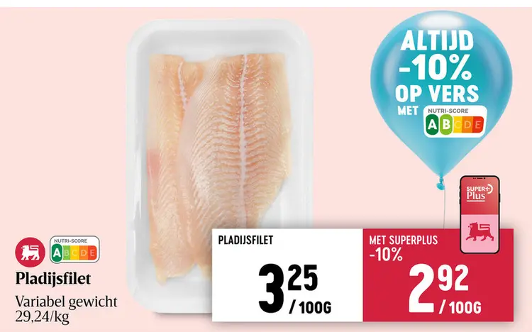 Promotie: Pladijsfilet