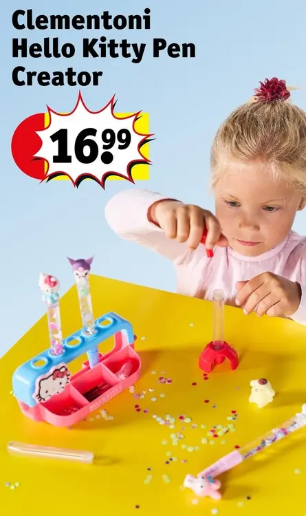 Aanbieding: Clementoni Hello Kitty Pen Creator