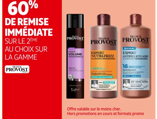 Offre: Franck Provost Hair Products