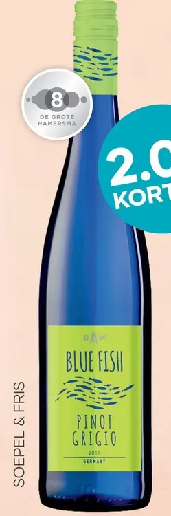 Aanbieding: Blue Fish Pinot Grigio Trocken
