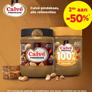 Aanbieding: Calvé pindakaas