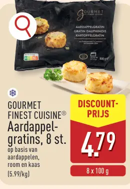 Aanbieding: Aardappelgratins