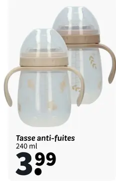 Offre: Tasse anti-fuites