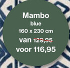 Aanbieding: Buitenkleed Mambo blue