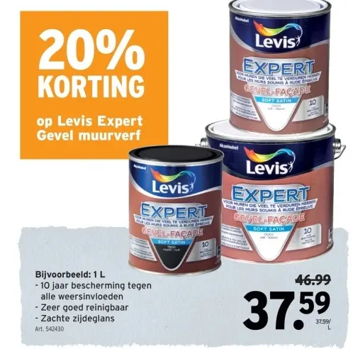 Promotie: Expert Gevel-Façade Soft Satin