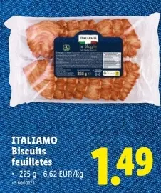 Offre: Biscuits feuilletés