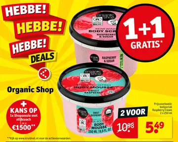 Aanbieding: Organic Shop 