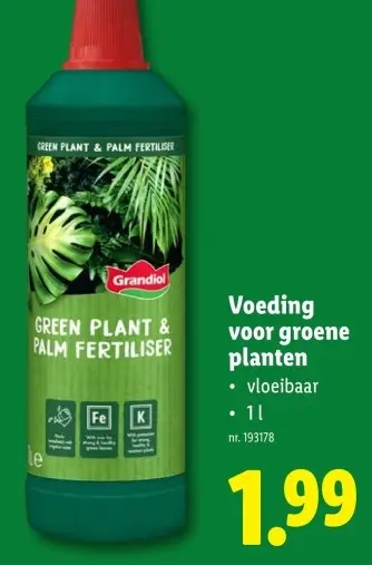 Promotie: Green plant & palm fertiliser
