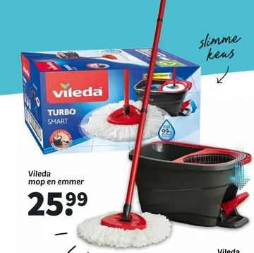 Aanbieding: Mop en emmer