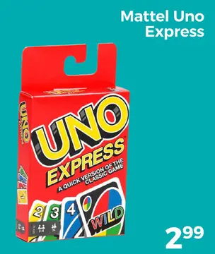 Aanbieding: Mattel Uno Express